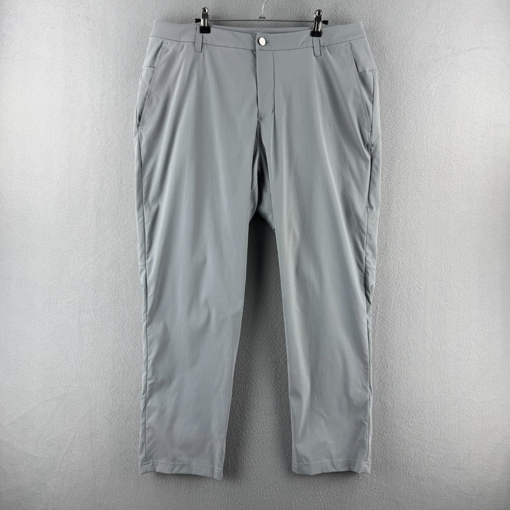 Lululemon Pants Mens 36x28 Relaxed Fit Performance Chino Golf Stretch Zip Pocket